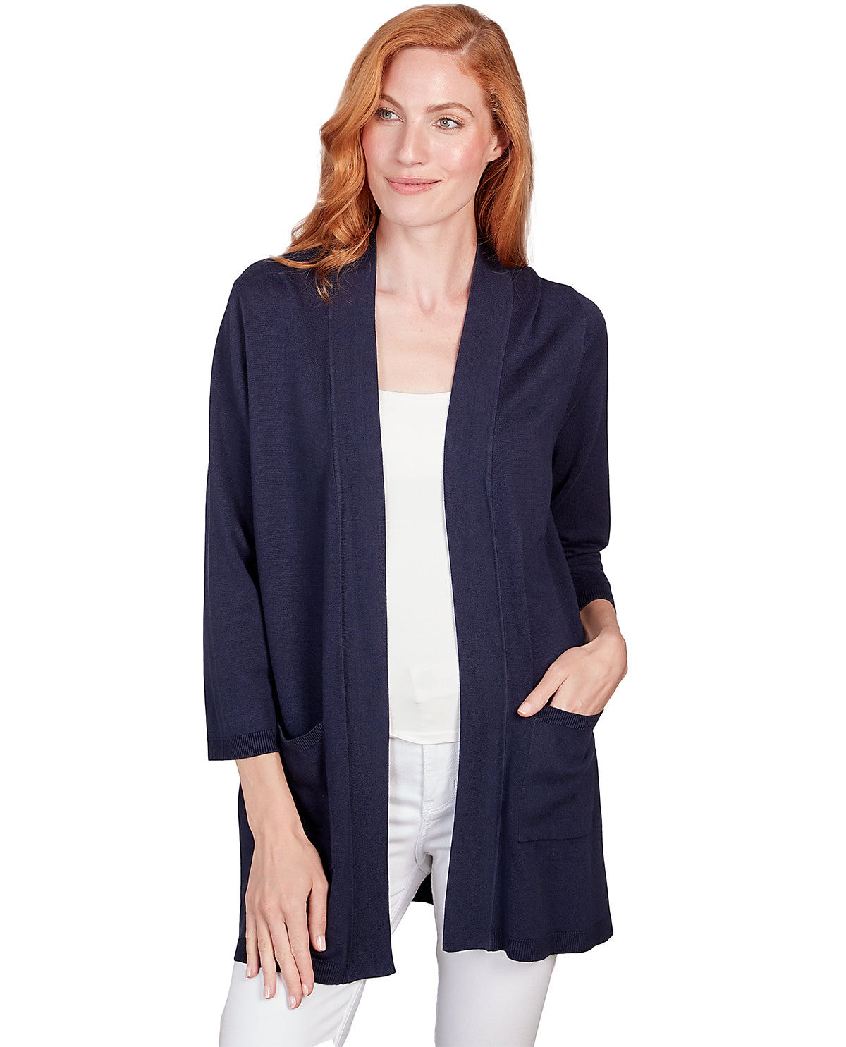Ruby Road Solid Cardigan Sweater