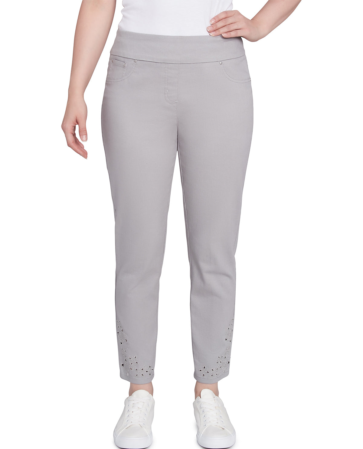 Ruby Road Missy Wintery Glow Color Ankle Pant