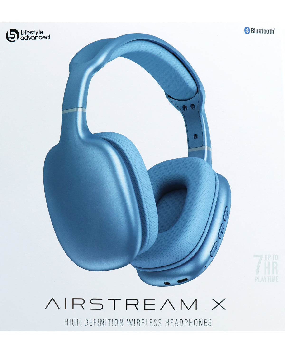 Airstream X Slate Blue High-Definition Wireless Headphones