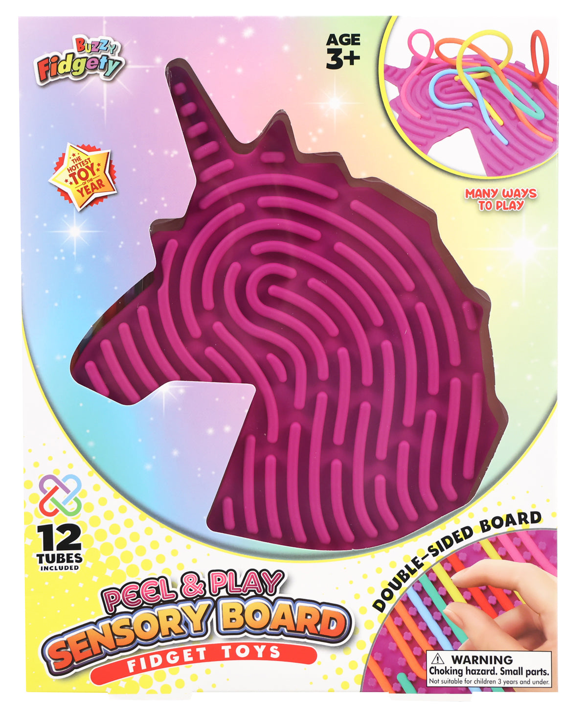 Rainbow & Unicorn Peel & Play Sensory Toy