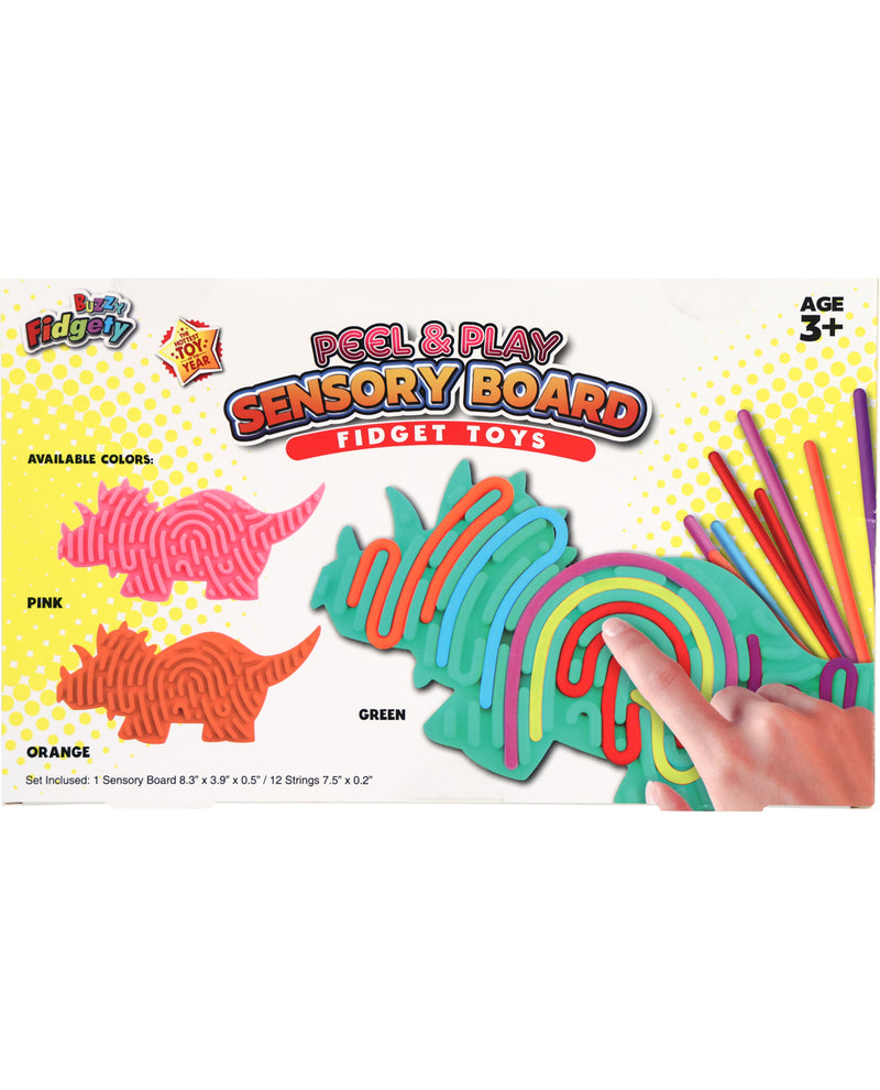 Triceratops Peel & Play Sensory Toy