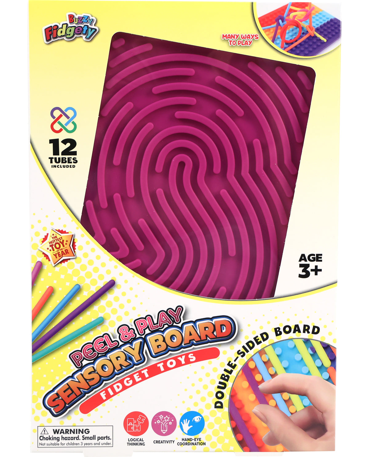 Rectangular Peel & Play Sensory Board