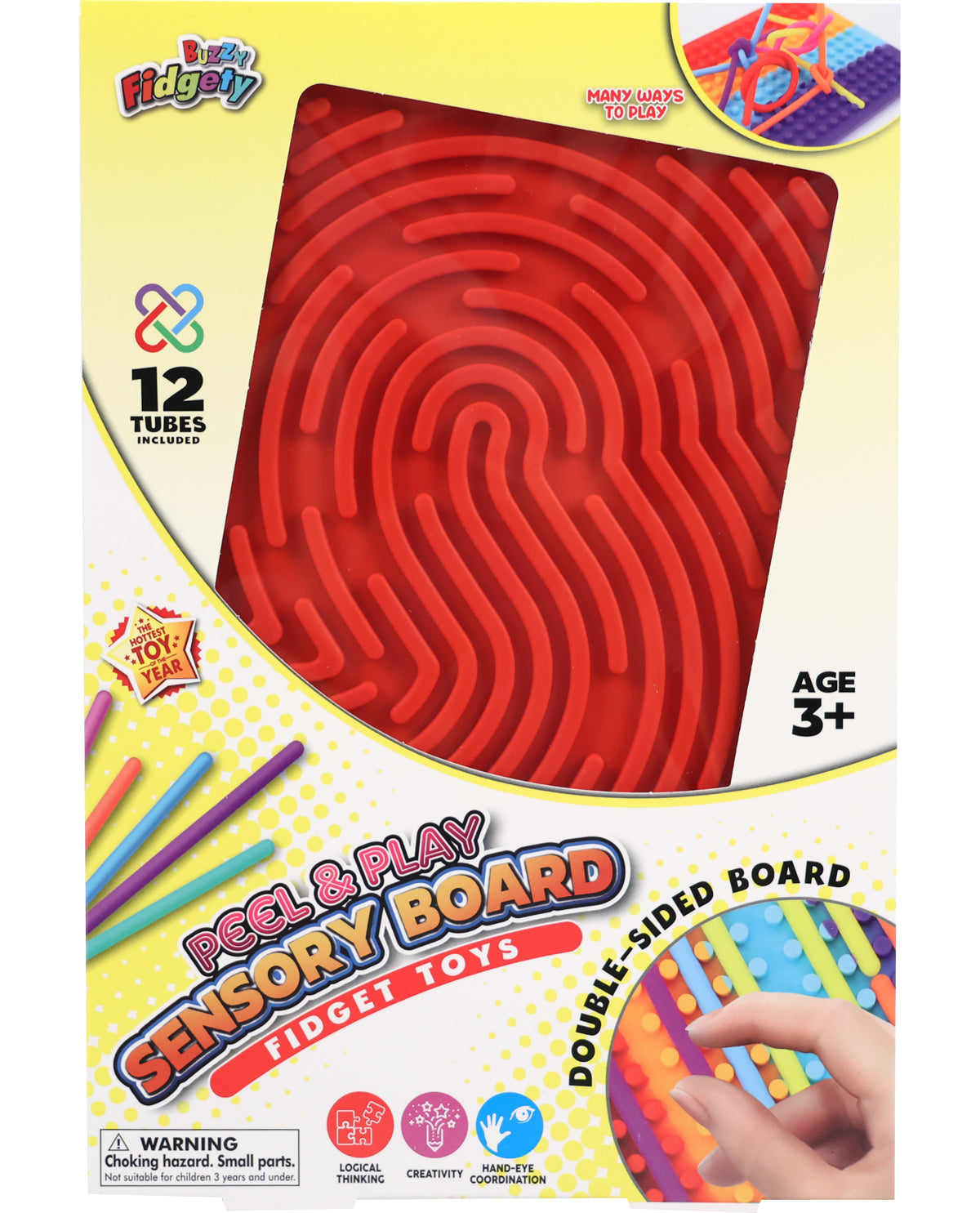 Rectangular Peel & Play Sensory Board