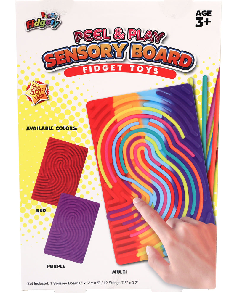 Rectangular Peel & Play Sensory Board