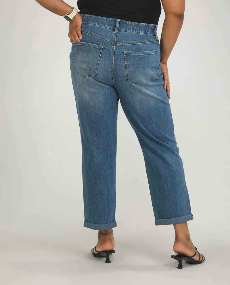 D Jeans Plus Bryce Comfort Waist Straight Leg Jeans