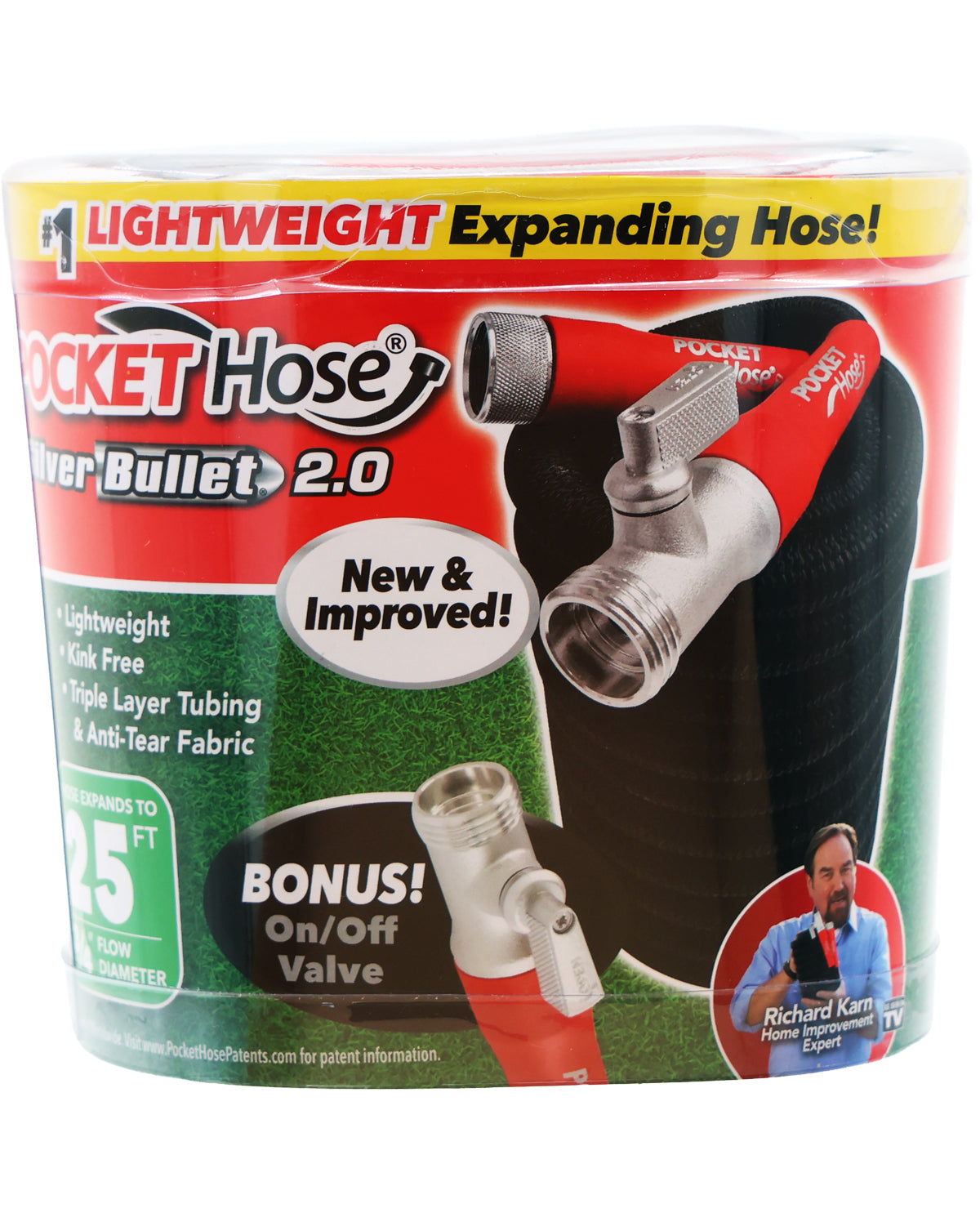 25ft. Silver Bullet Pocket Hose