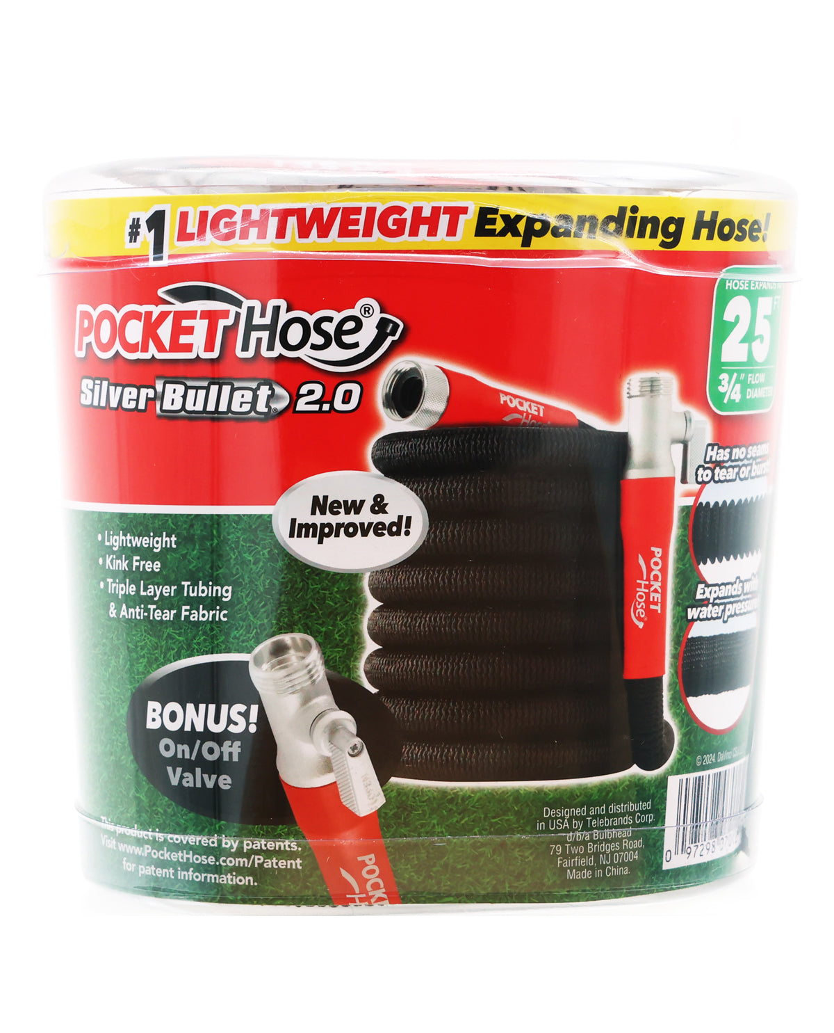 25ft. Silver Bullet Pocket Hose