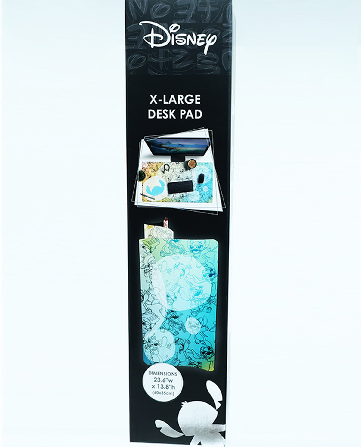 Disney Extra-Large Stitch Tropical & Bubbles Pattern Desk Pad
