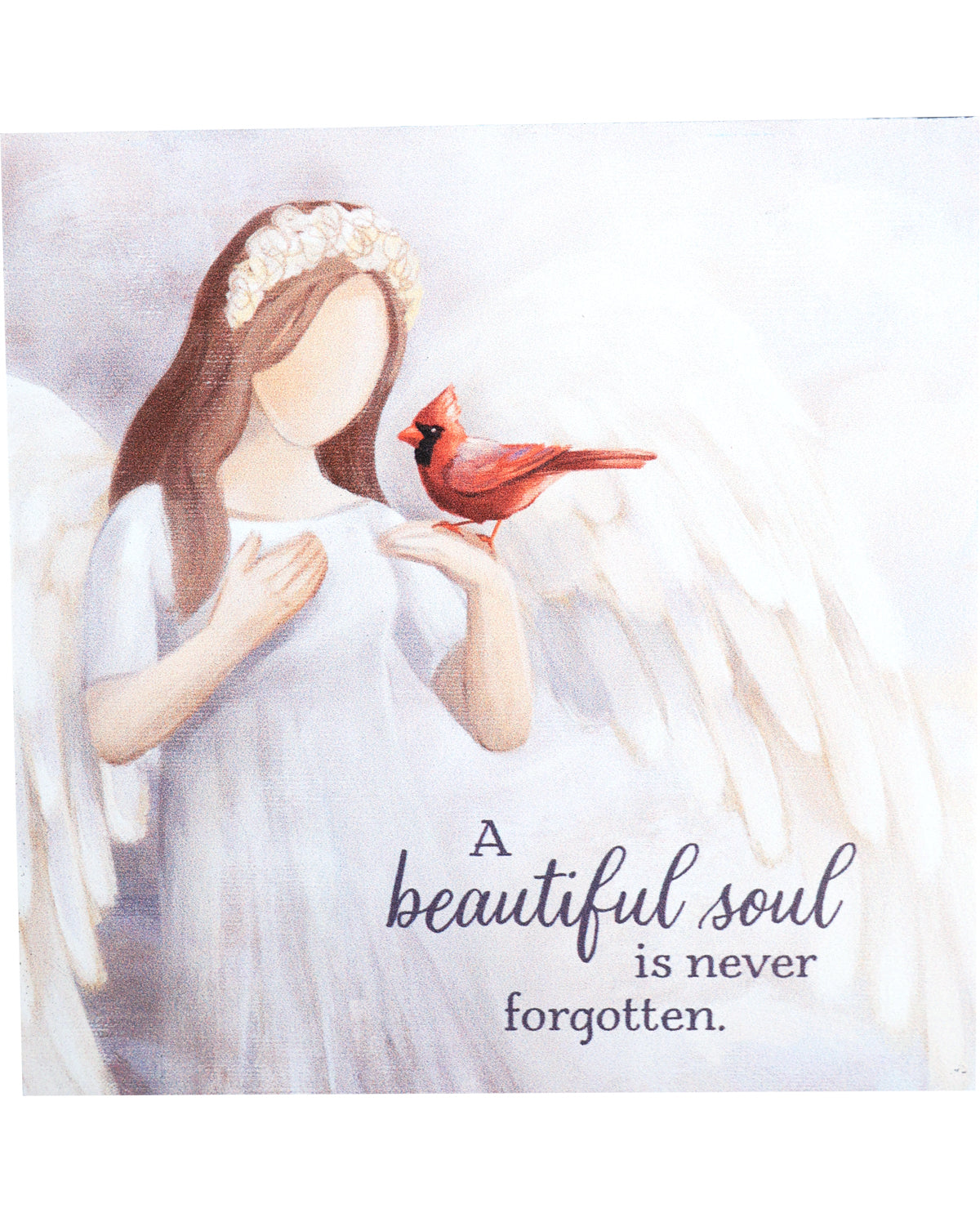 Beautiful Soul Memorial Decorative Square Sitter