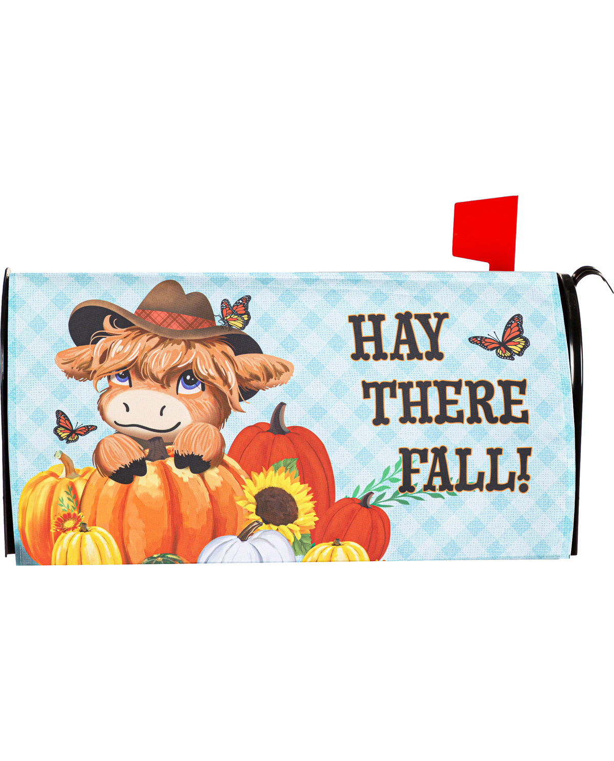 Hay There Fall! Mailbox Cover