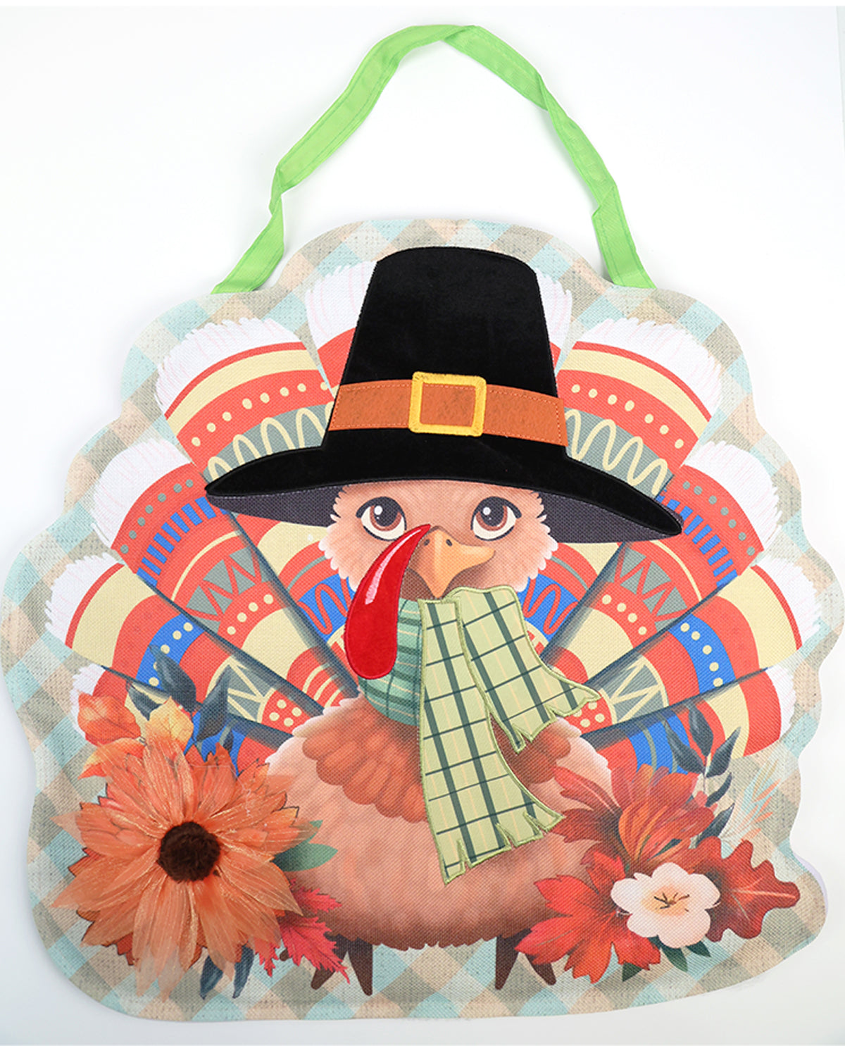 Happy Thanksgiving Turkey Door Decor