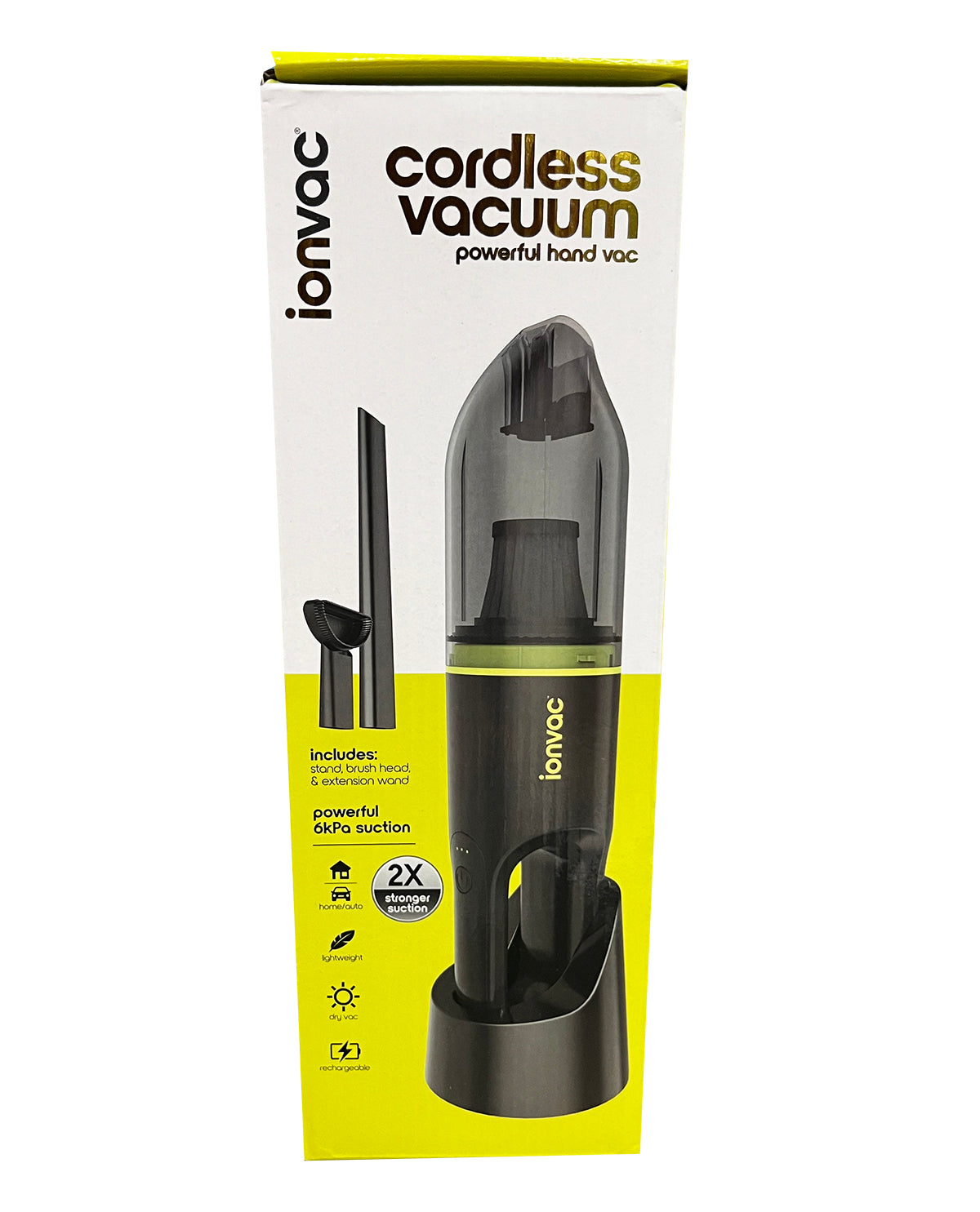 Ionvac Handheld Cordless Vacuum