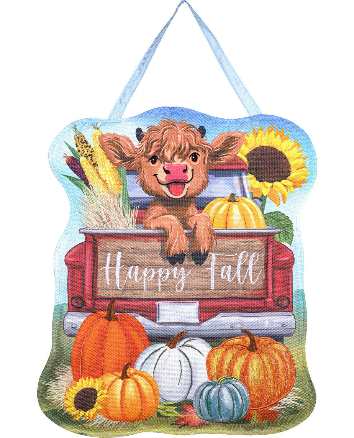Happy Fall Door Decor
