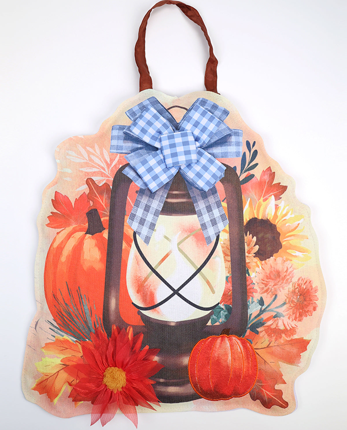 Happy Fall Lantern Door Decor