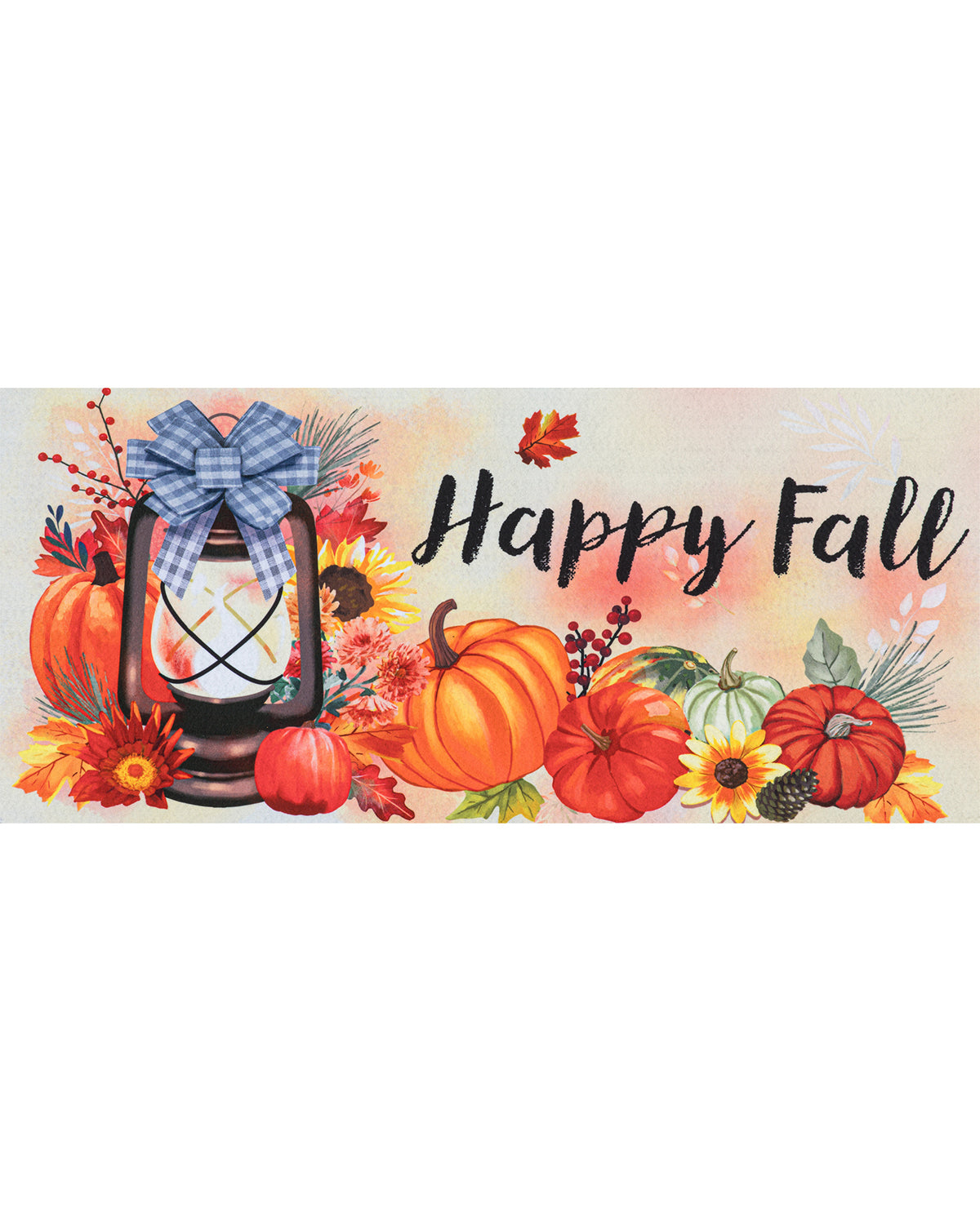 Happy Fall Lantern Sassafras Switch Mat