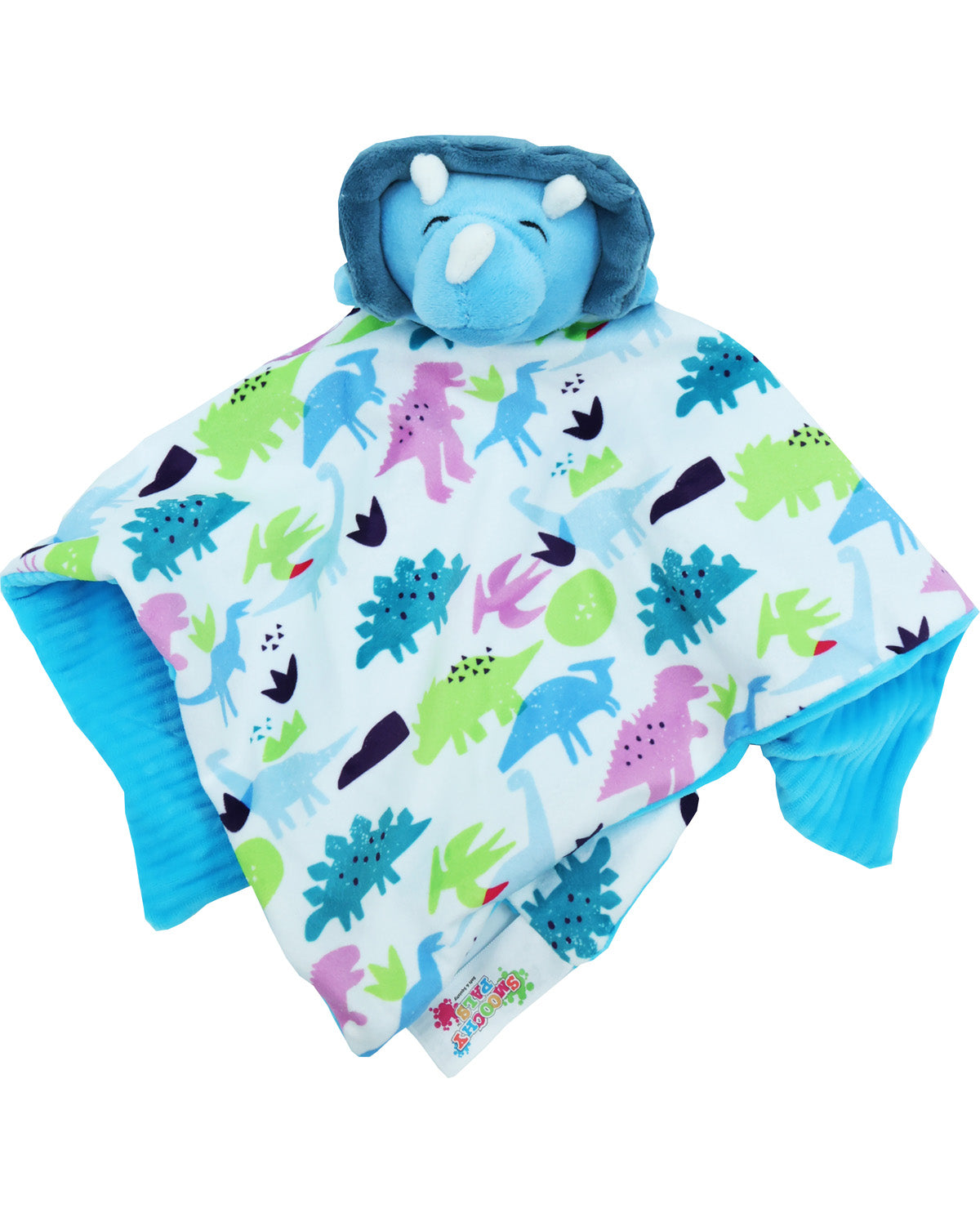 Plush Dinosaur Lovey Baby Security Blanket