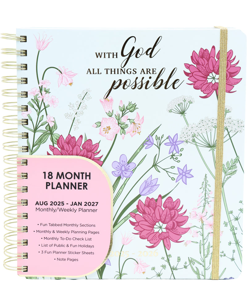 With God Large Spiral Agenda