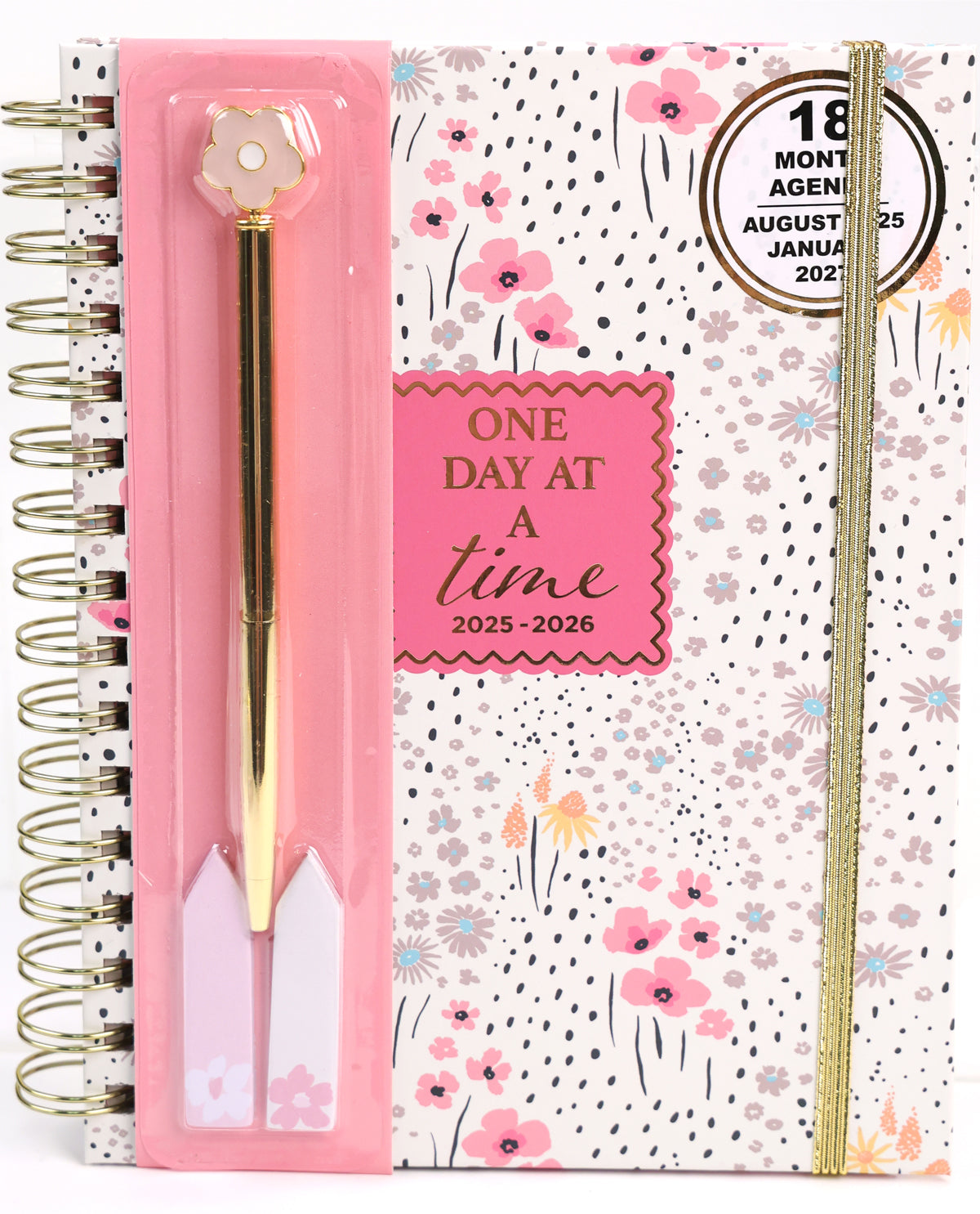 One Day at a Time 18-Month Spiral Agenda Gift Set