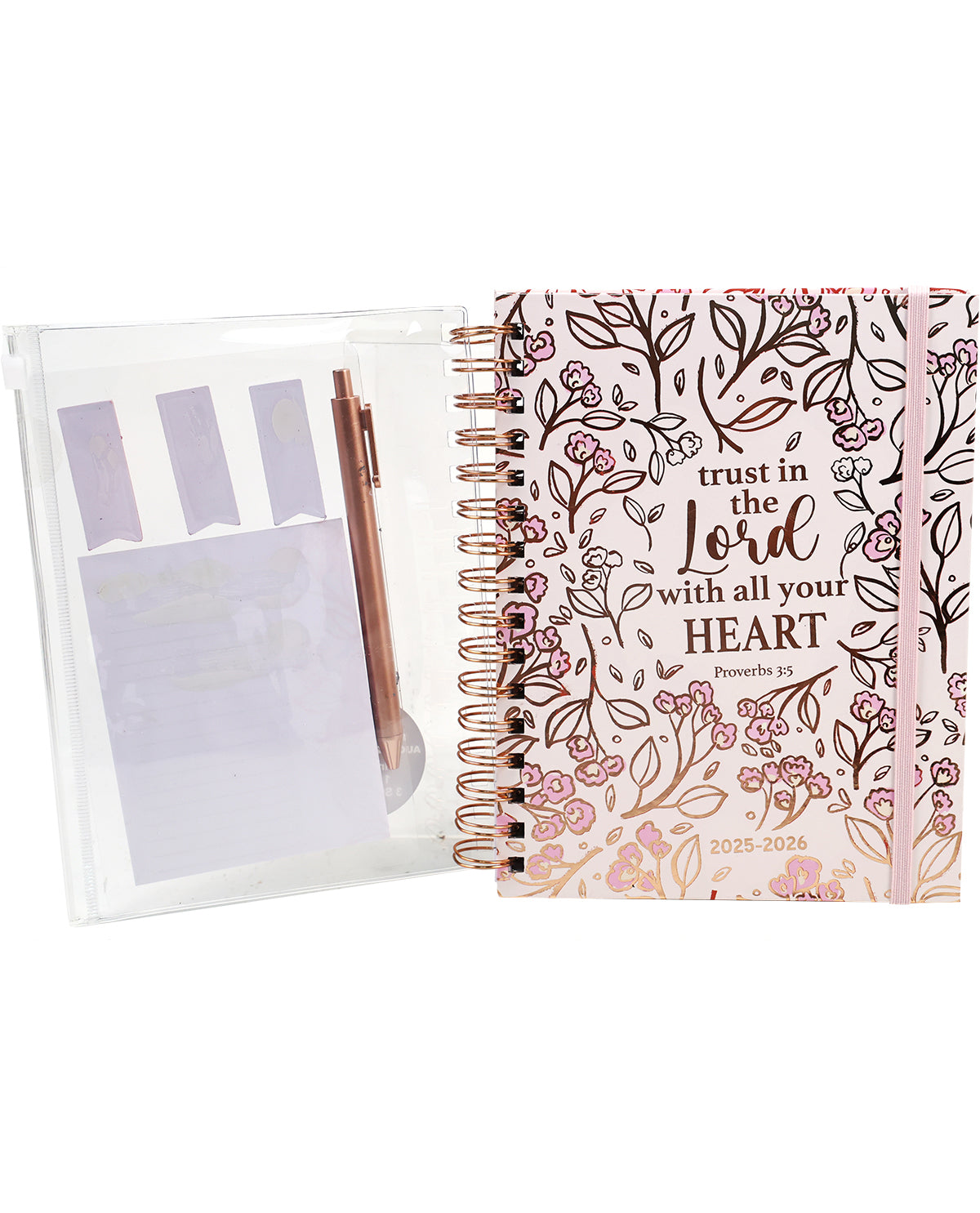 Trust In The Lord Agenda & Stationery Gift Set
