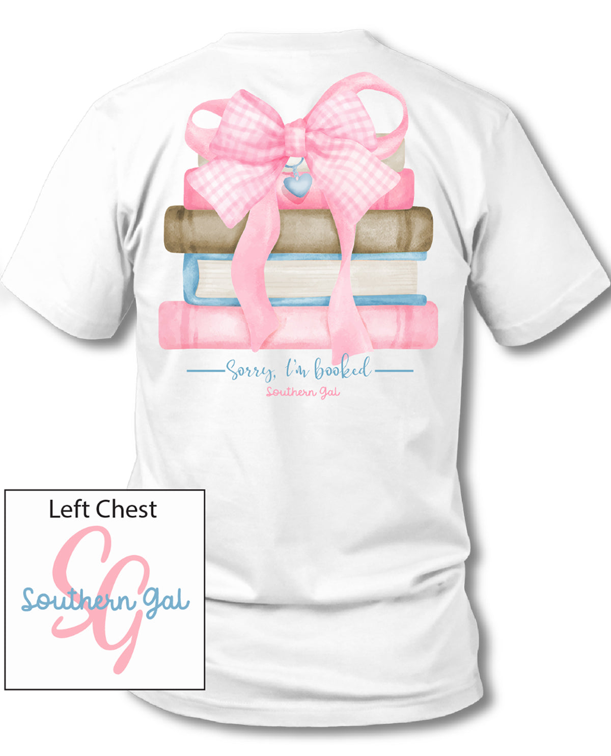 Southern Gal Booked Short Sleeve Screen Tee