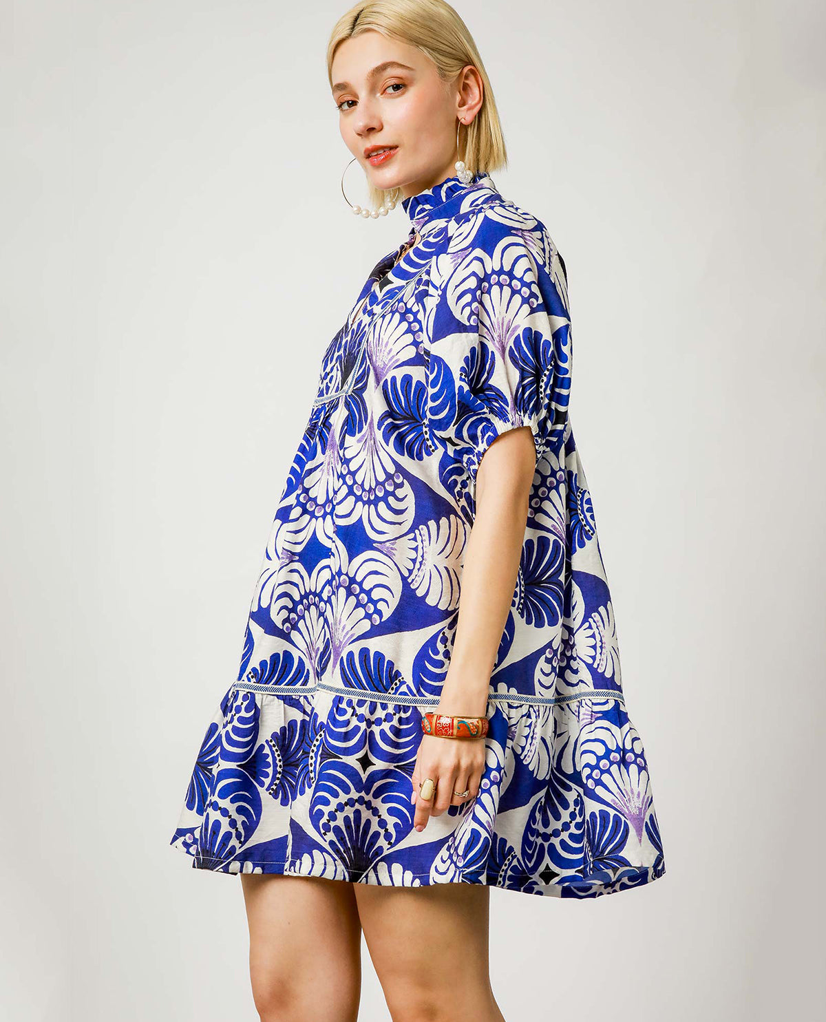 Tropical Breeze Babydoll Dress