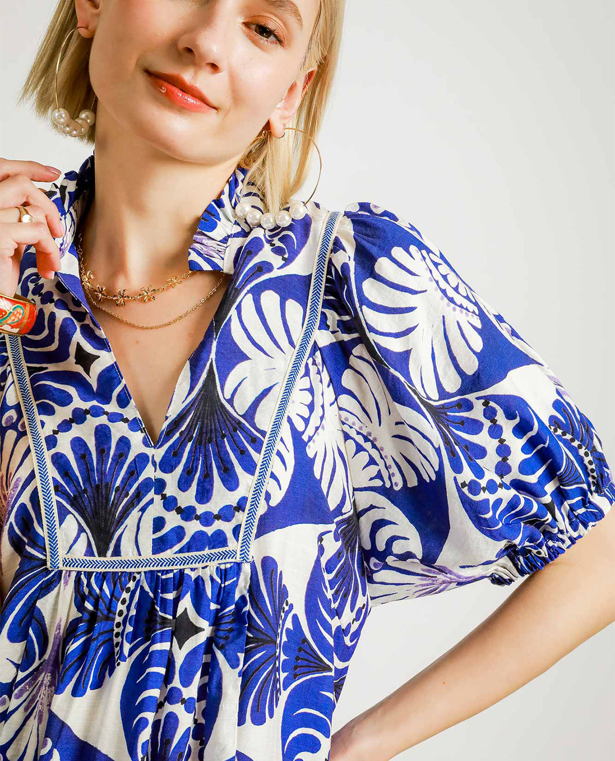 Tropical Breeze Babydoll Dress