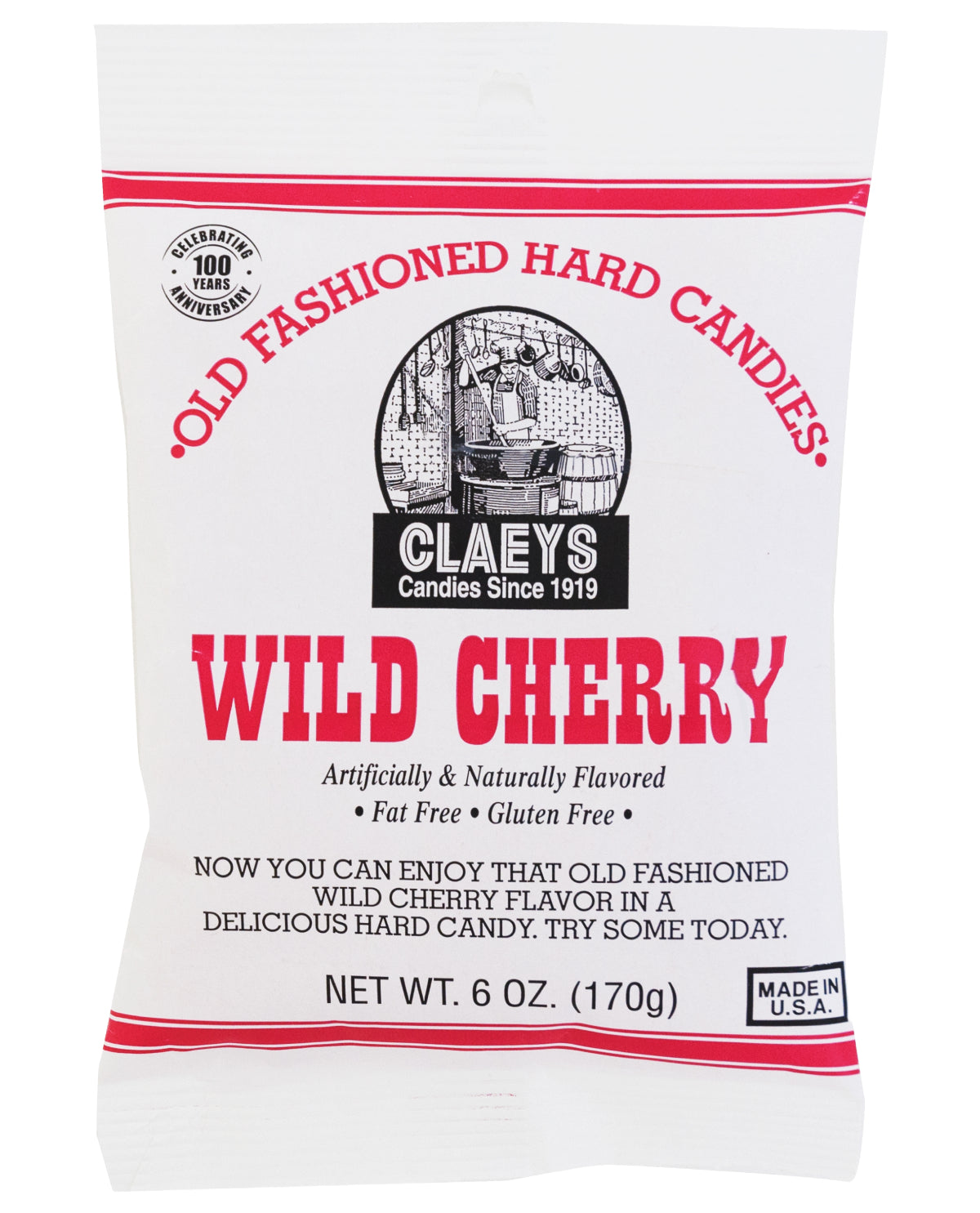 Claeys Hard Candy - Wild Cherry
