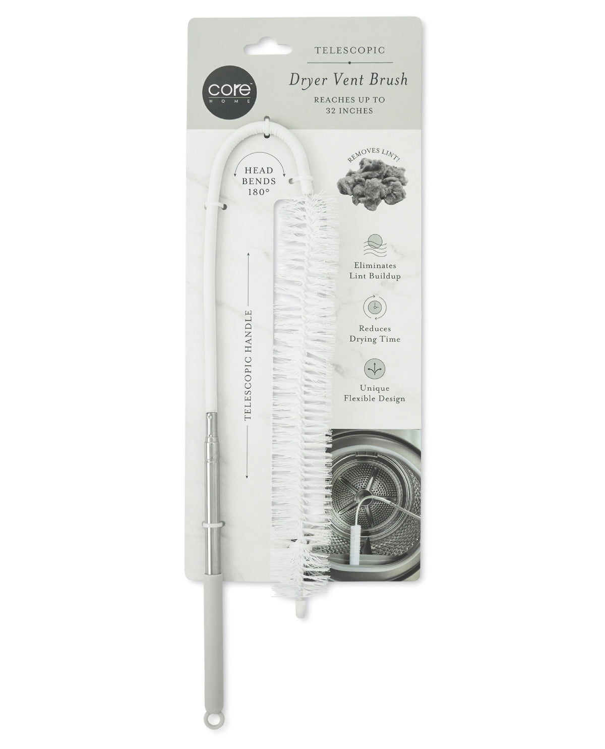 Telescopic Dryer Vent Brush