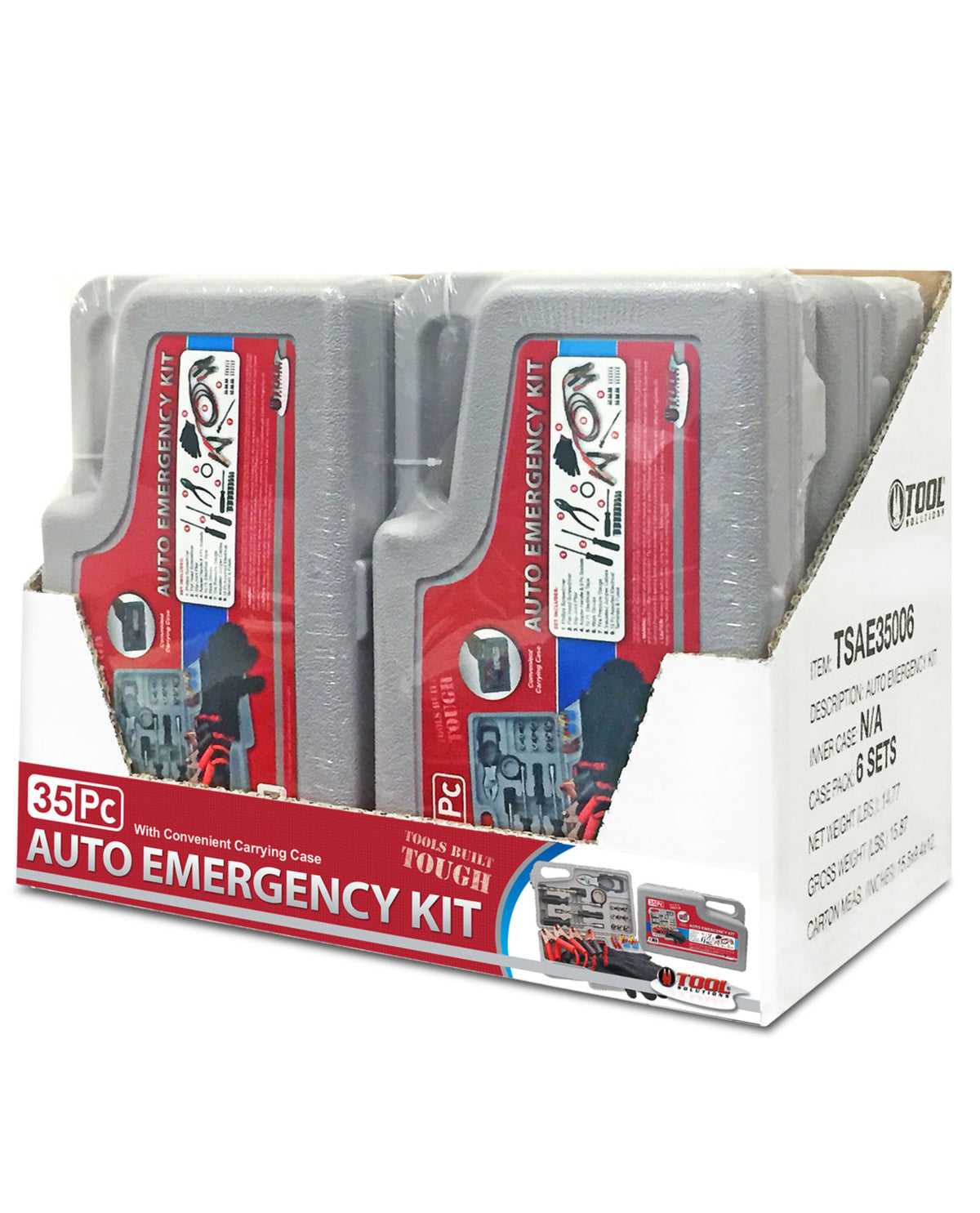 35pc Auto Emergency Kit