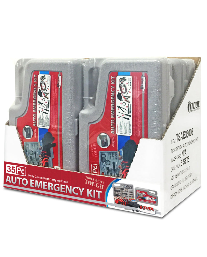 35pc Auto Emergency Kit