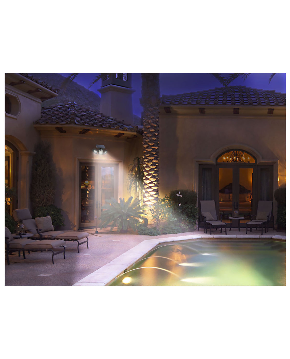 Flex Fold Solar Motion Sensor Light - 500 Lumens