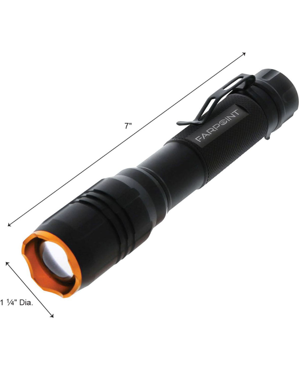 Rechargeable Flashlight with USB Charging