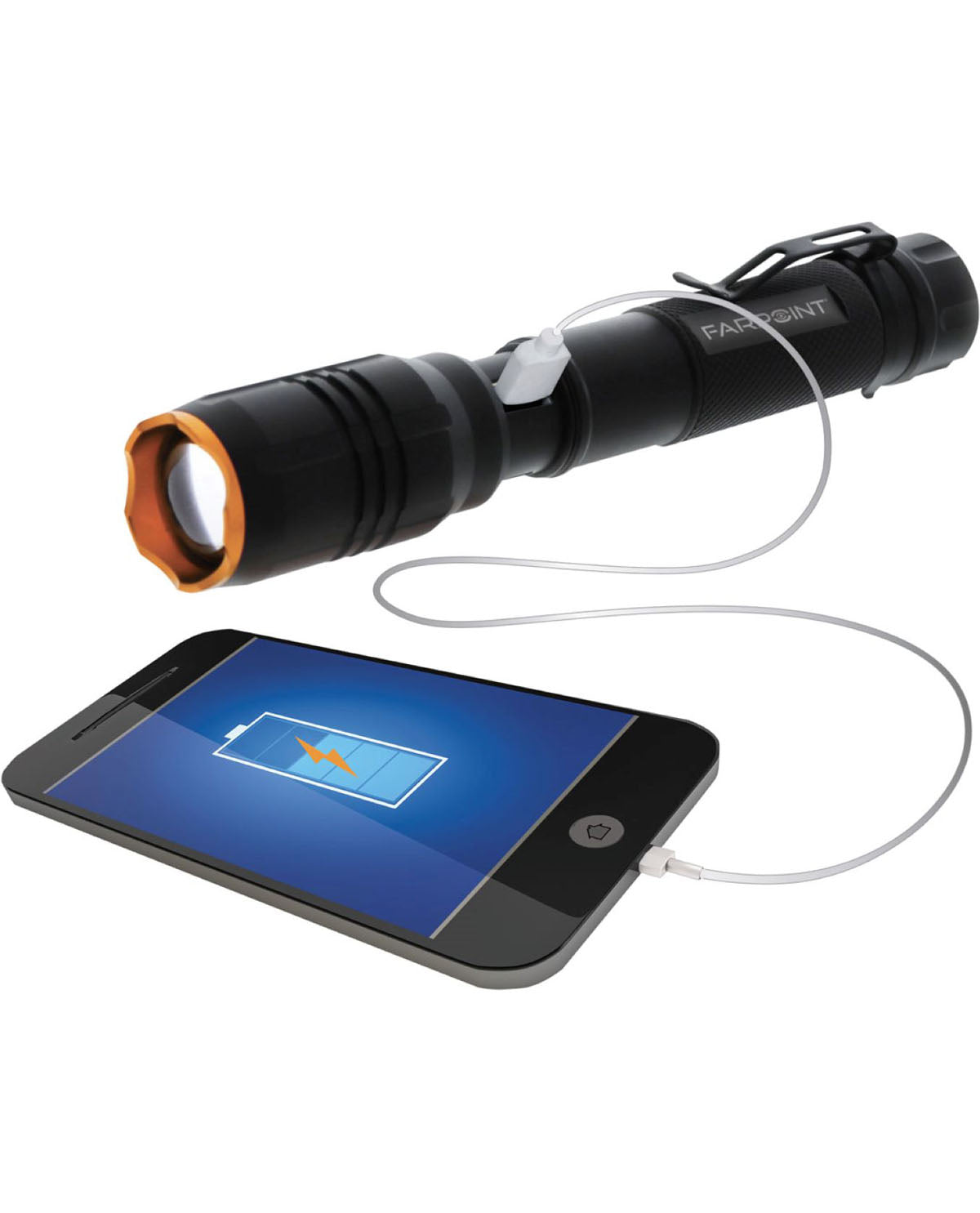 Rechargeable Flashlight with USB Charging