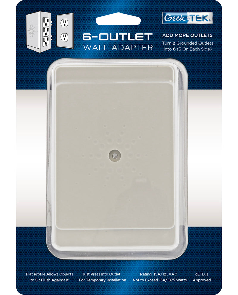 6-Outlet Wall Adapter