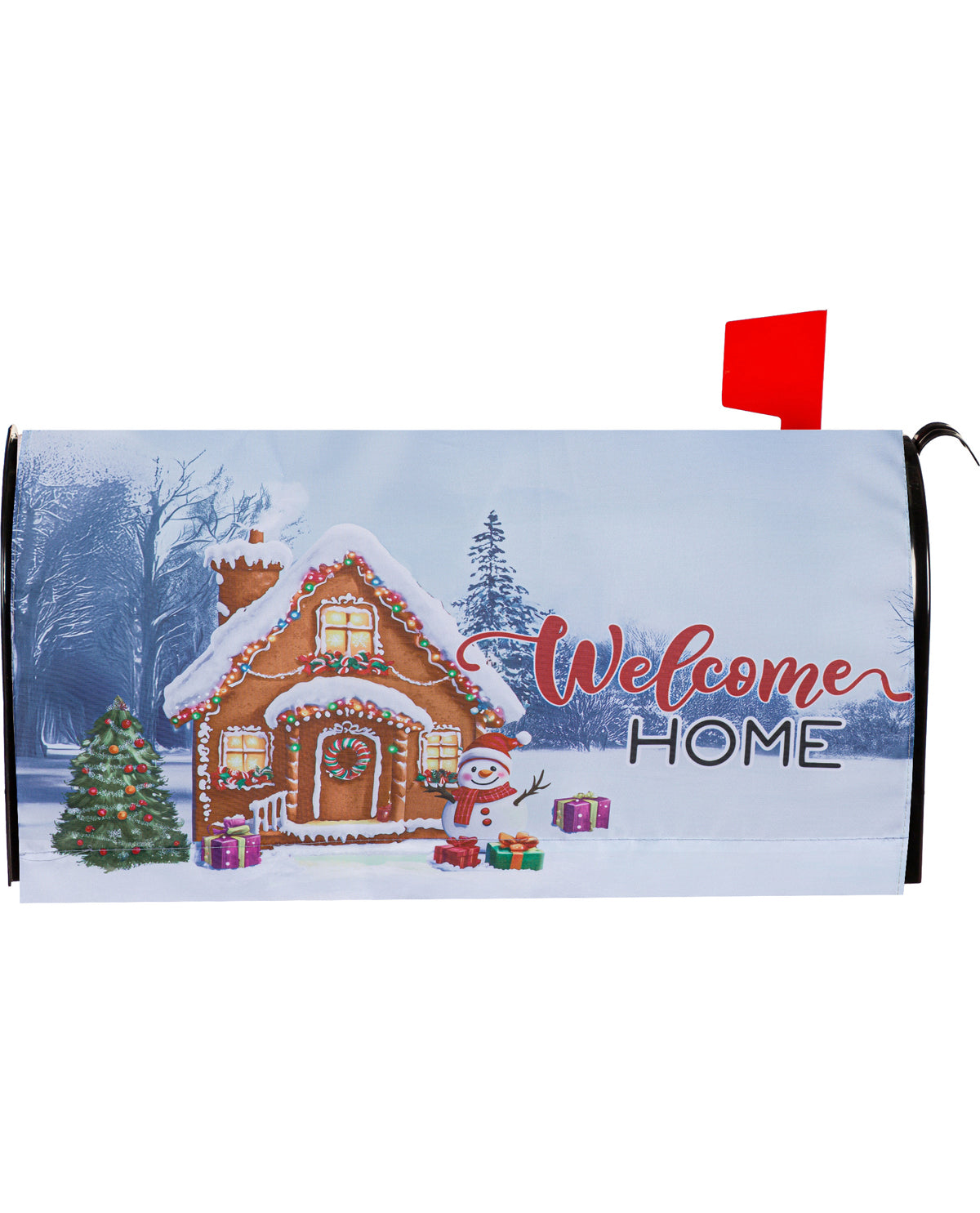 Gingerbread House Mailbox Cover
