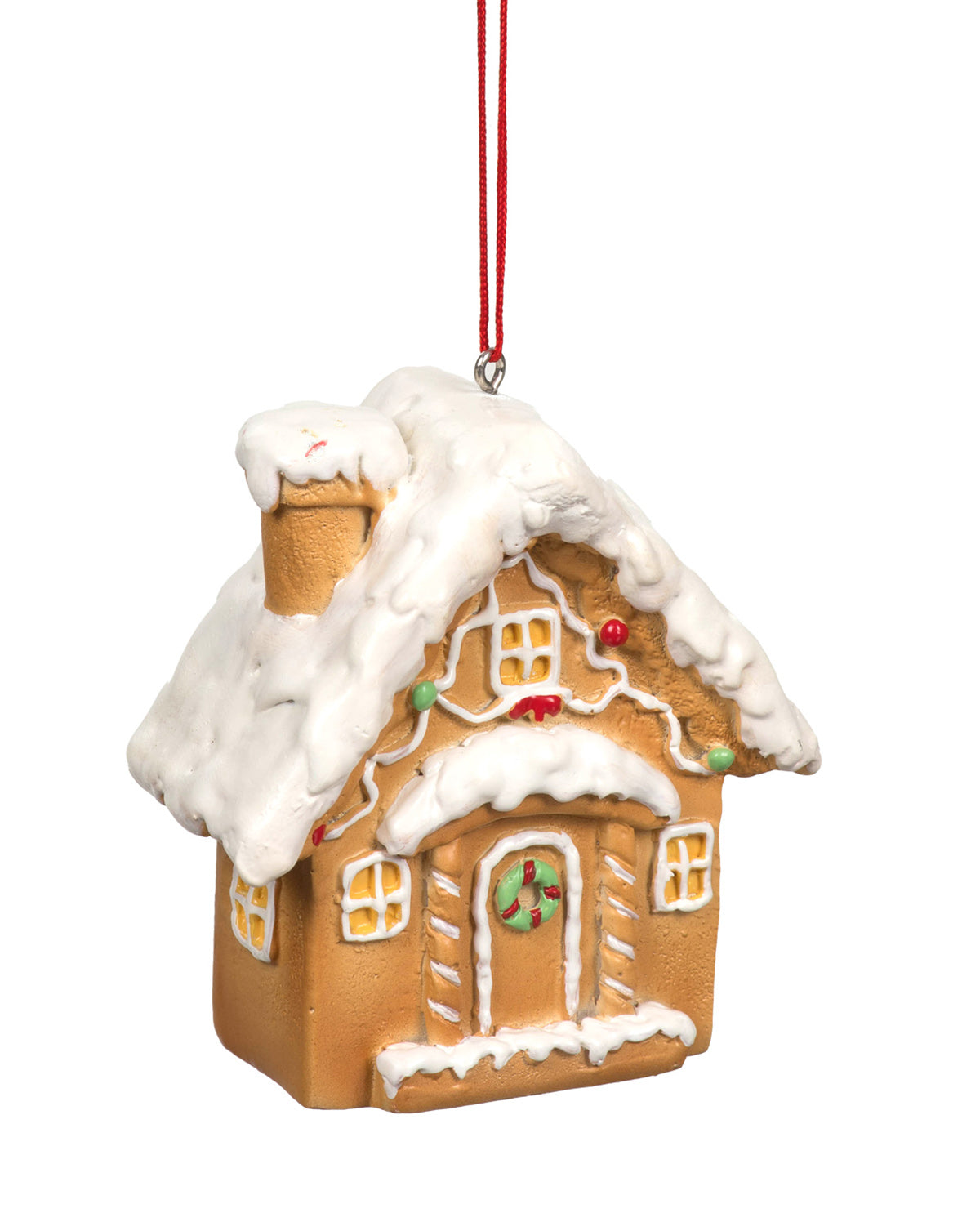 Gingerbread House Resin 3" Ornament