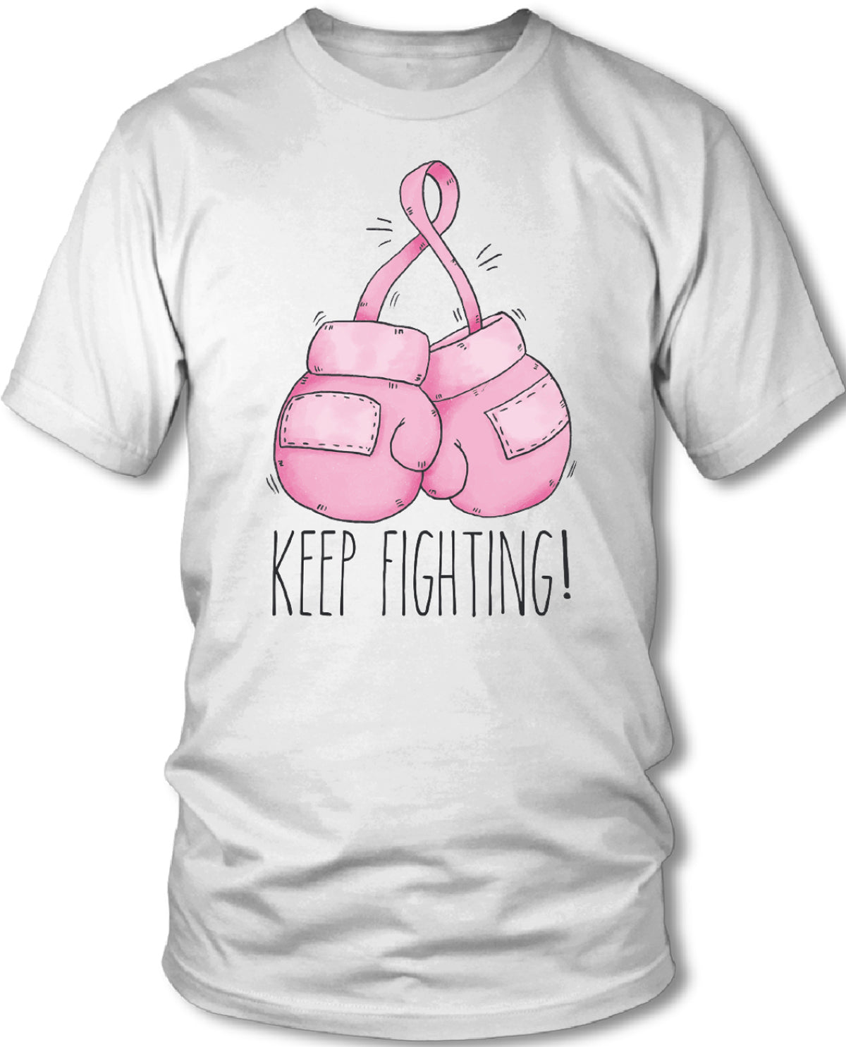 Missy Breast Cancer Awareness Boxing Short Sleeve Tee