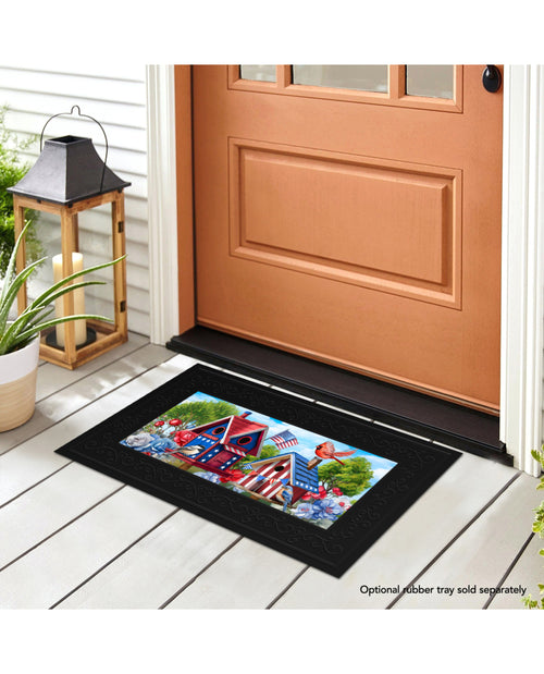 Home Of The Free Birdhouse Mini Mat
