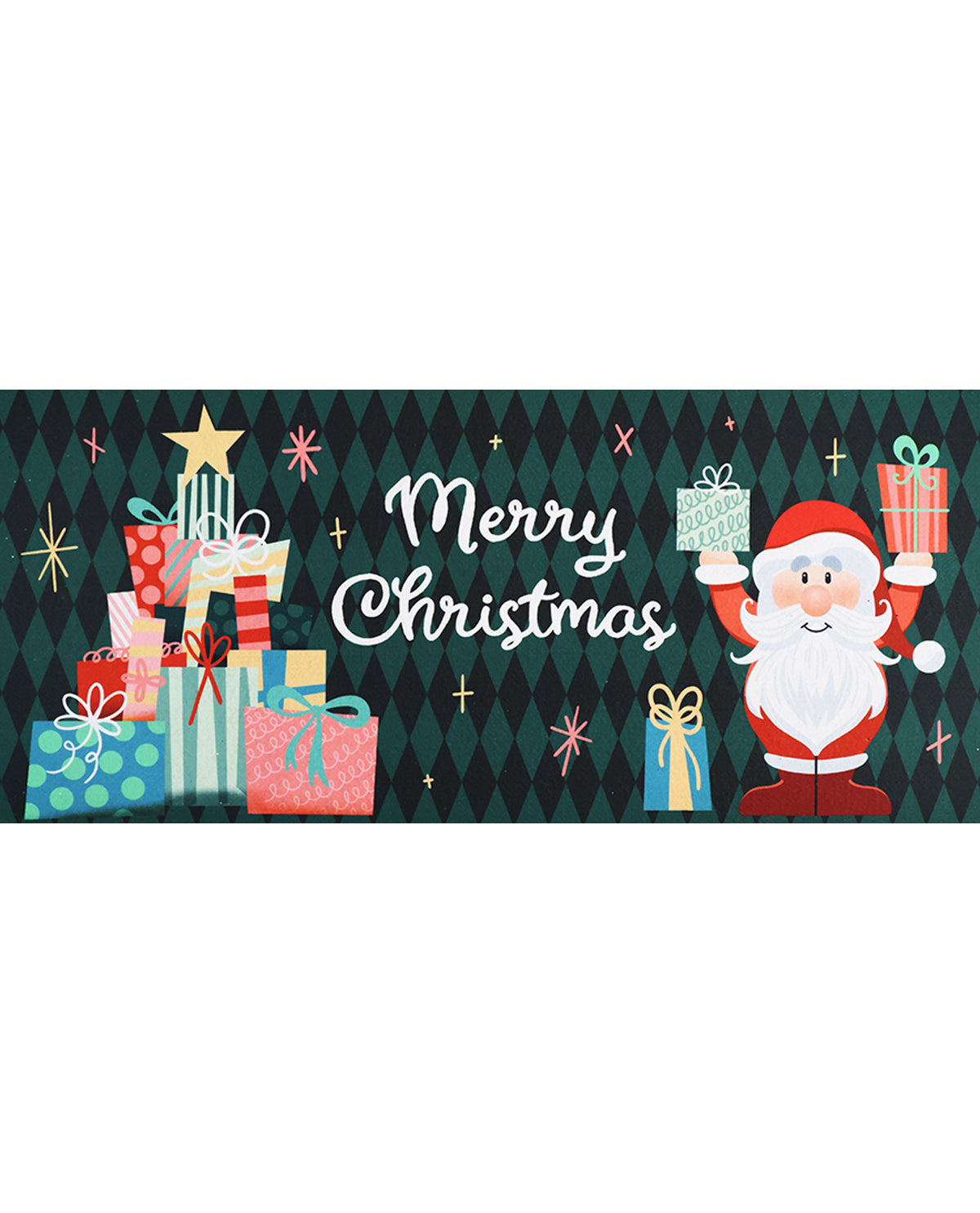 Santa With Gifts Sassafras Switch Mat