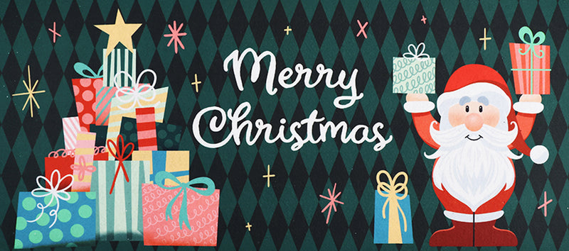 Santa With Gifts Sassafras Switch Mat