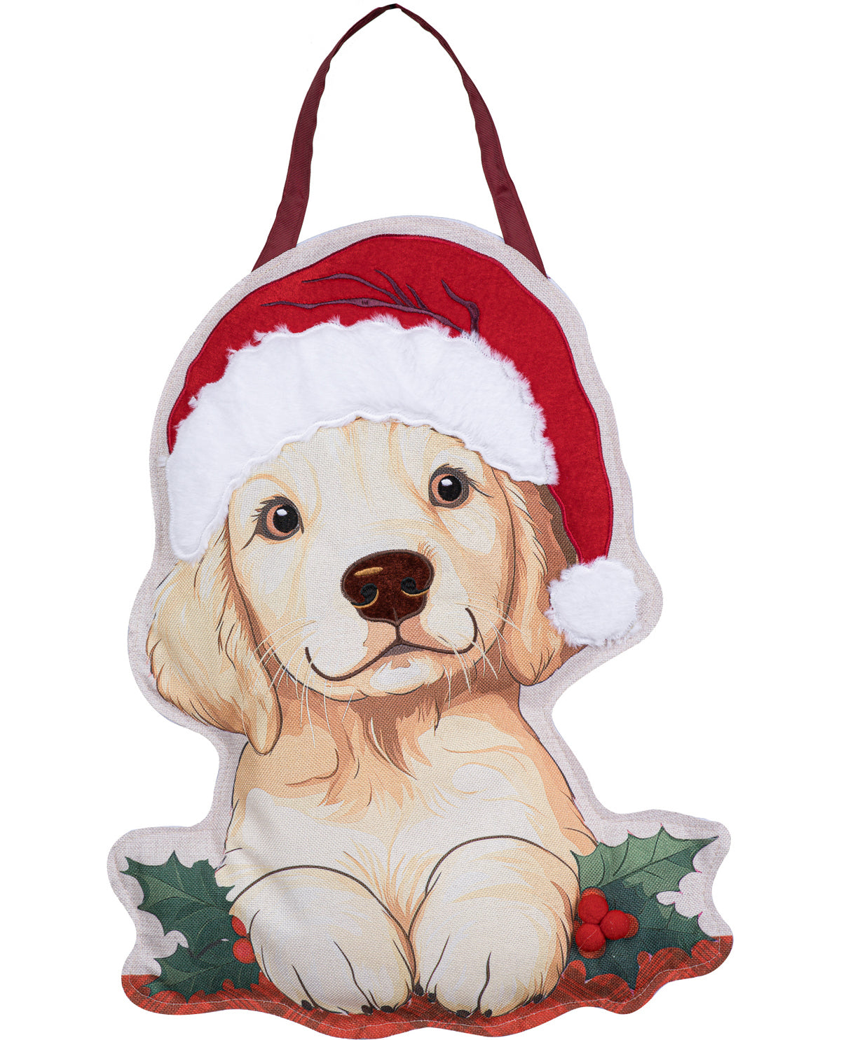 Believe In Santa Paws Door Decor