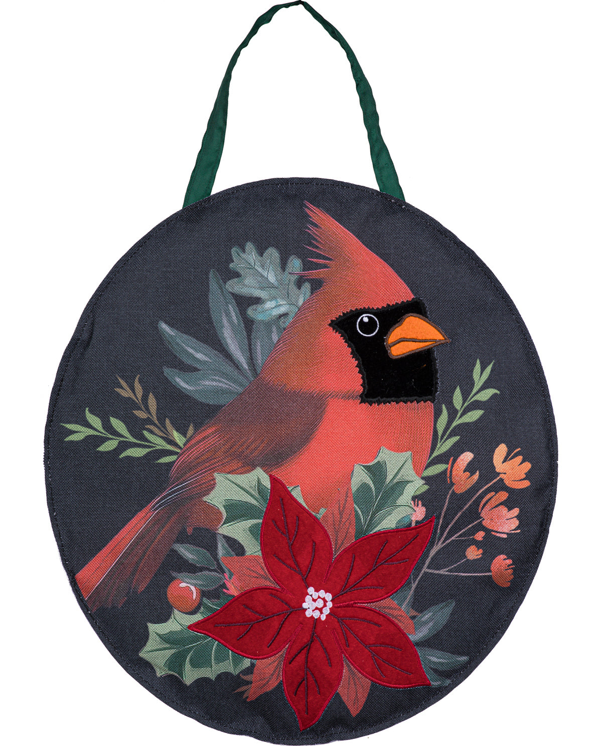 Merry Christmas Cardinal Door Decor