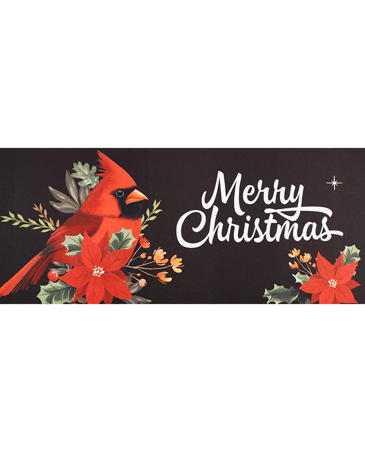 Merry Christmas Cardinals Sassfras Switch Mat