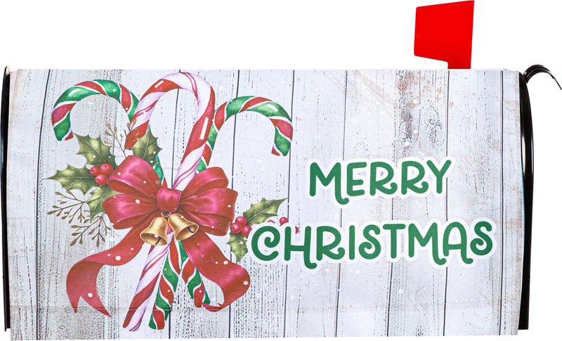 Candy Cane Mailbox Cover