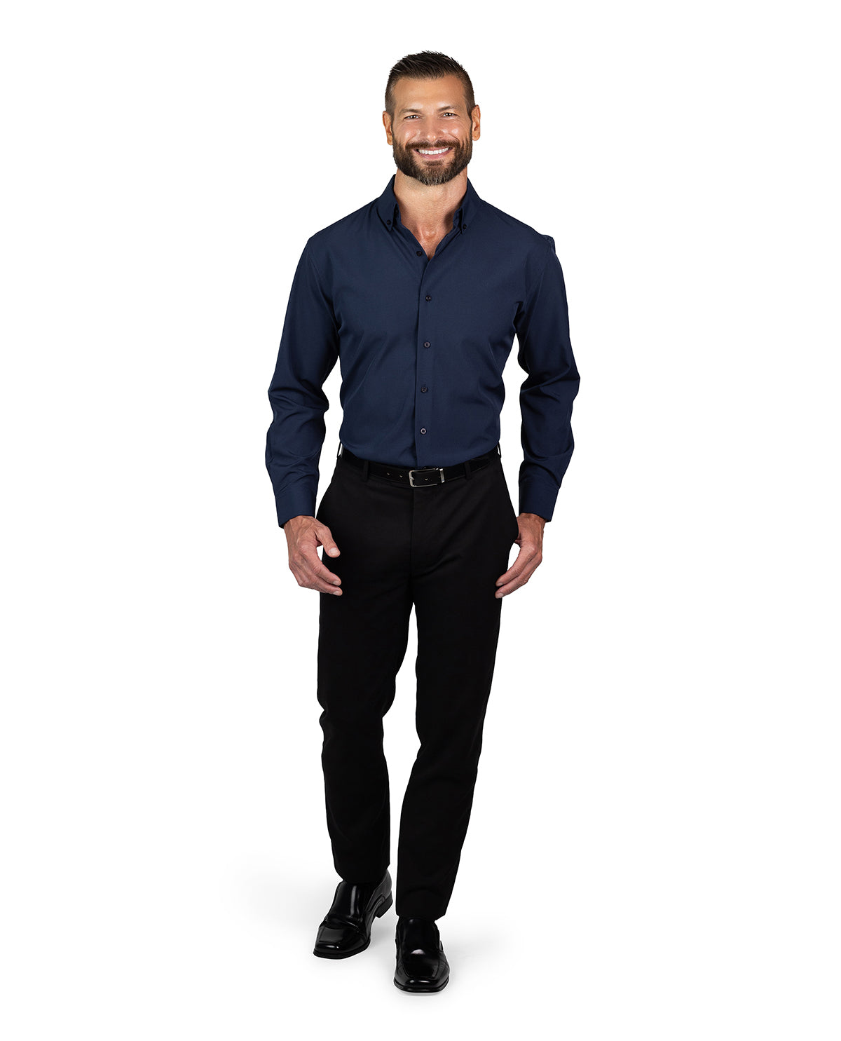 Nautica Men's Blueberry Long Sleeve Super Shirt