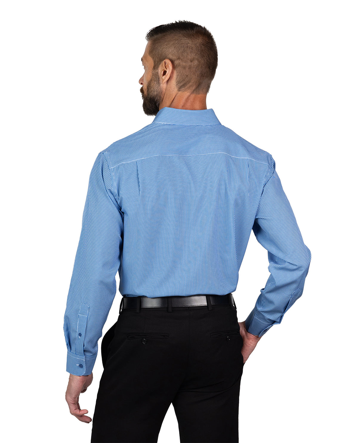 Nautica Men's Blue & White Long Sleeve Super Shirt