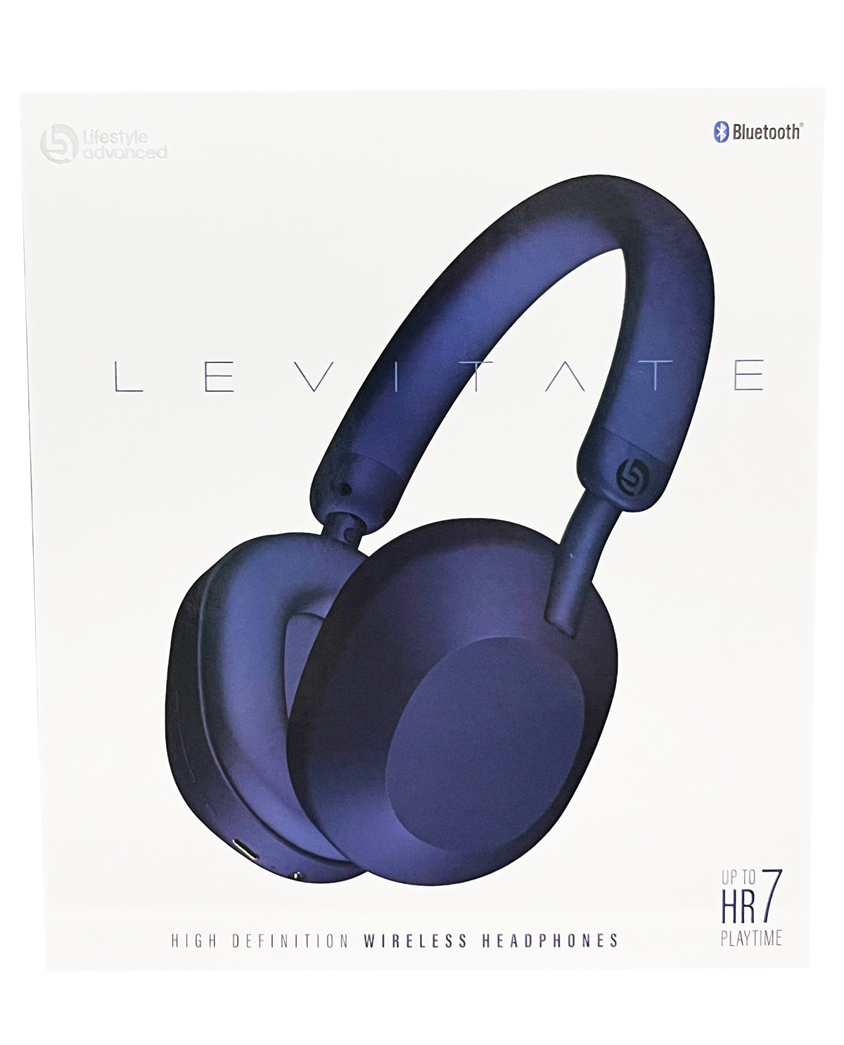 Levitate HD Wireless Headphones - Navy
