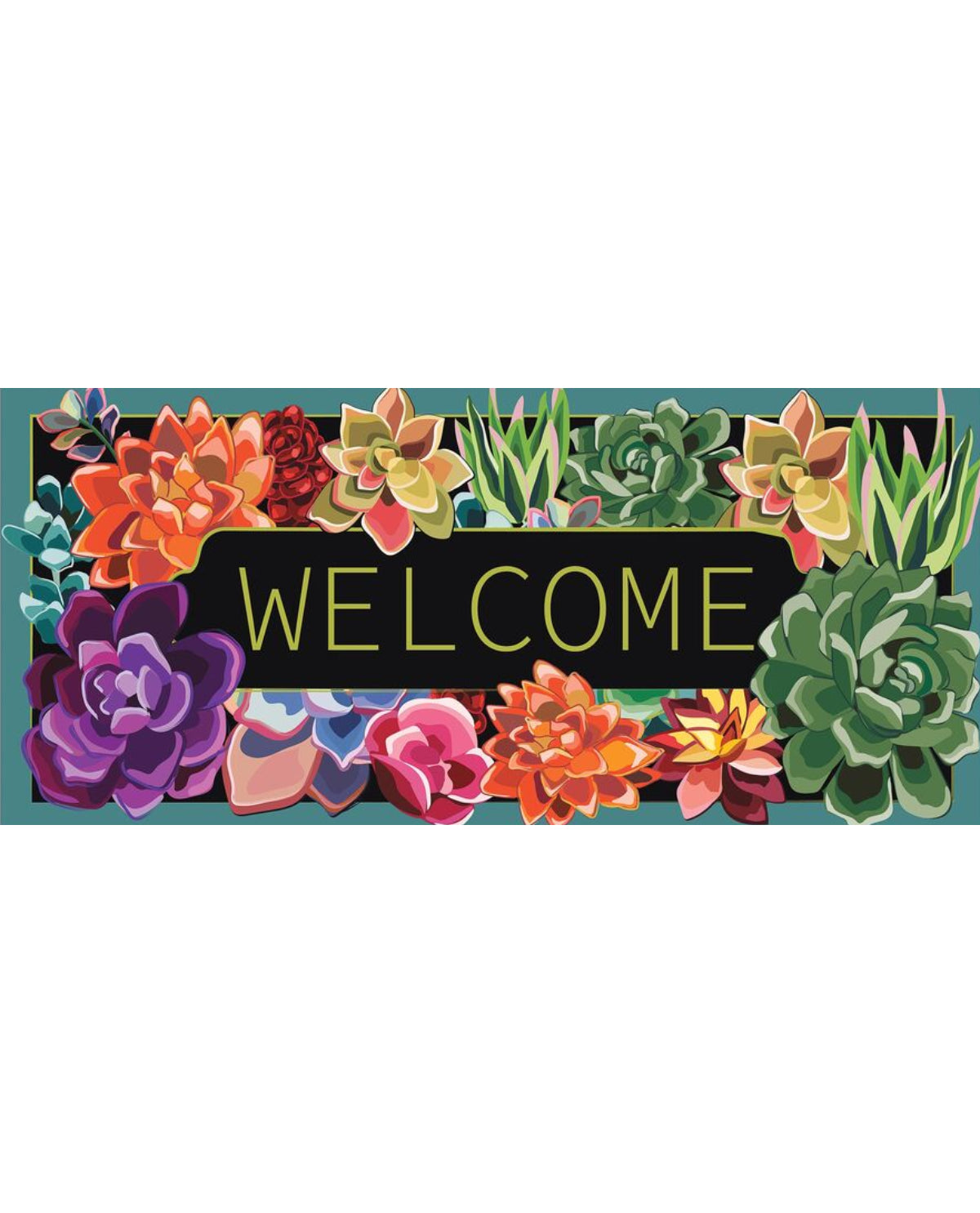 Summer Succulent Sassafras Switch Mat