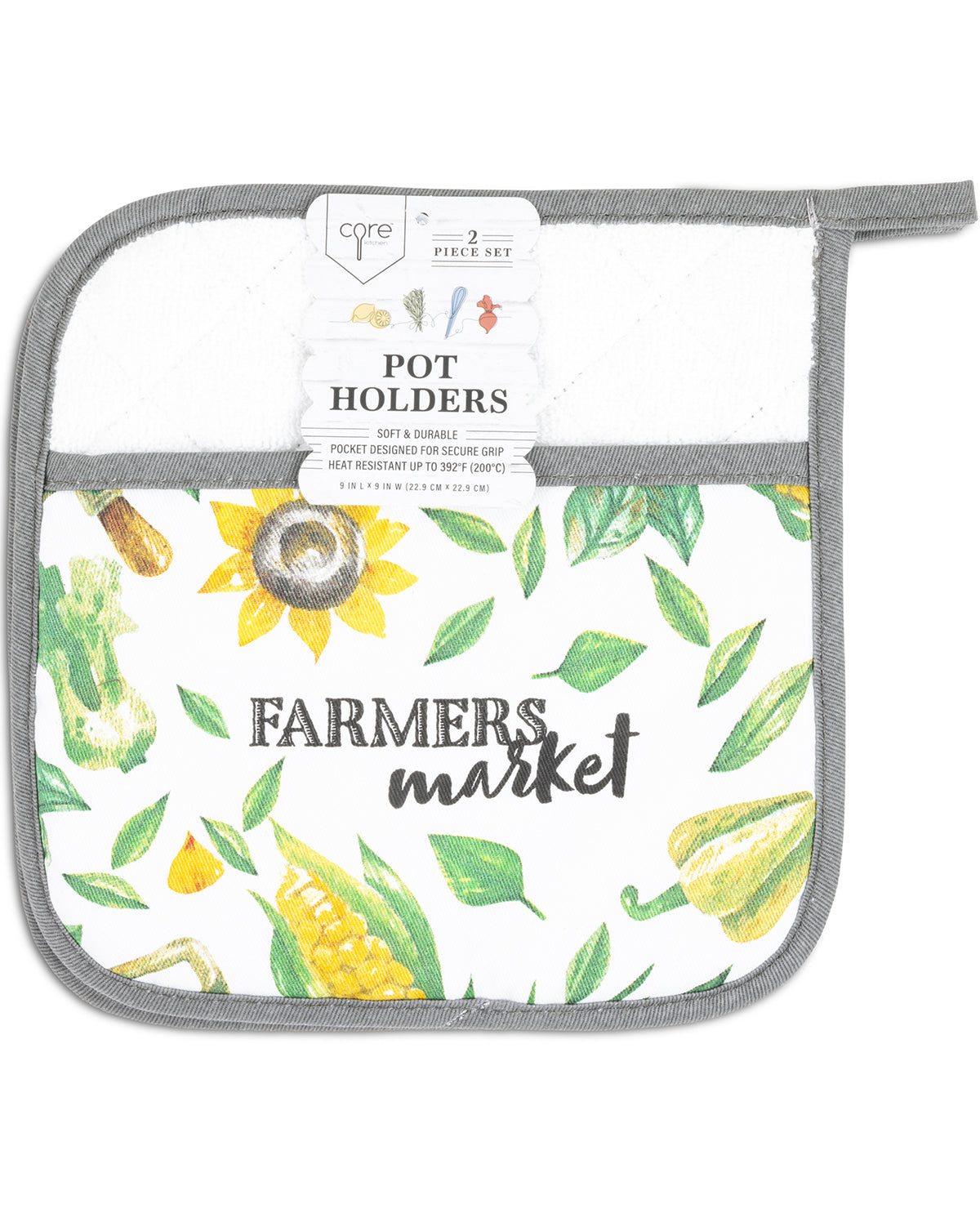 2 Pack Farmers Market Potholder