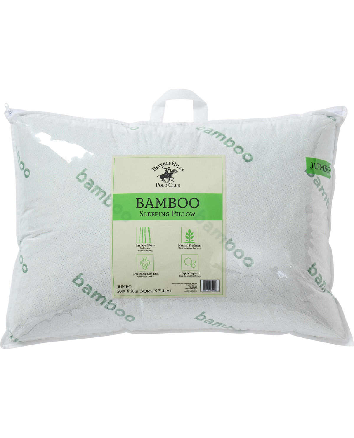 Bamboo Pillow Jumbo Size